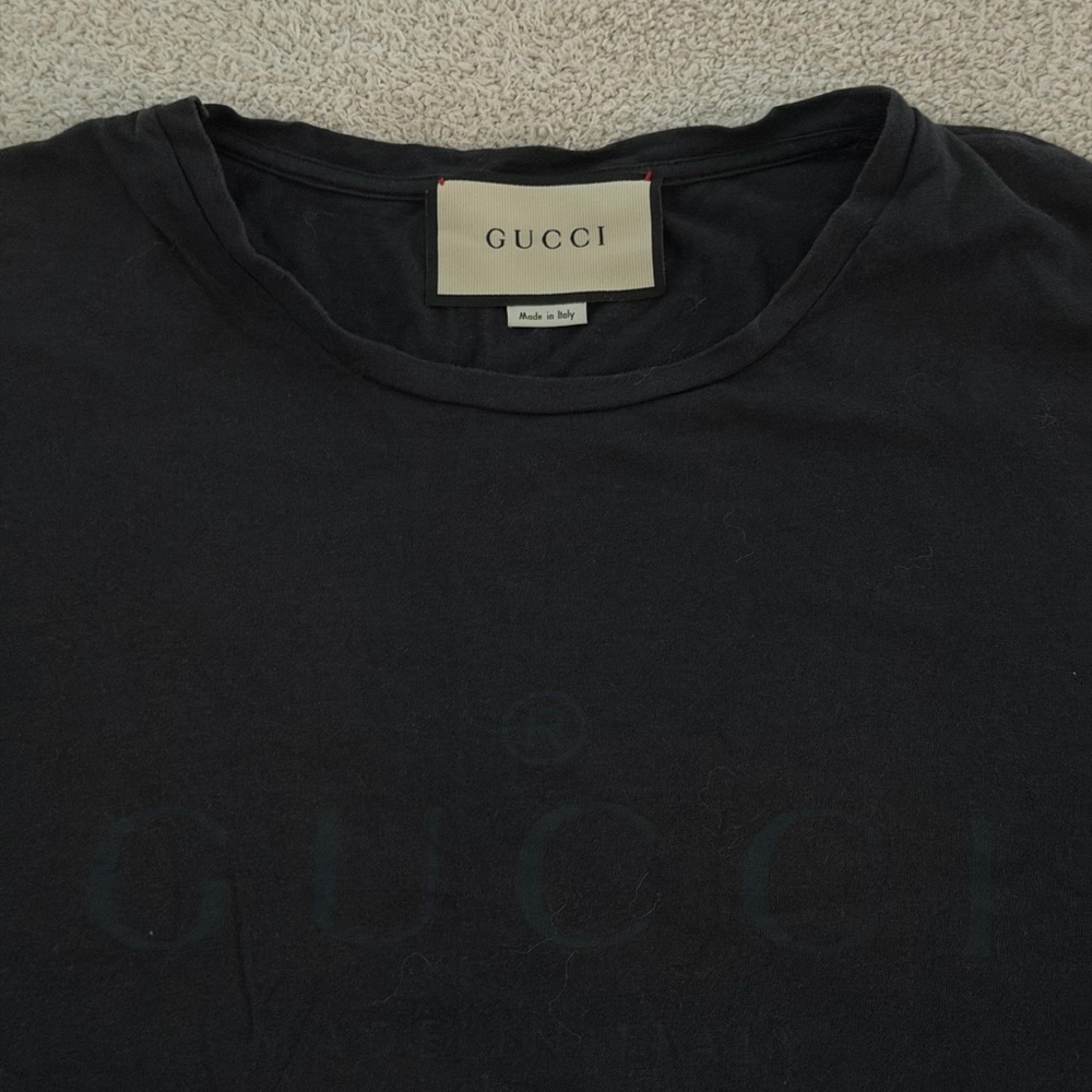 Gucci Elegant Black Tee